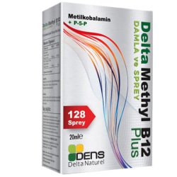 Delta Methyl B12 Plus Spray ve Damla 20 ML - Delta Naturel