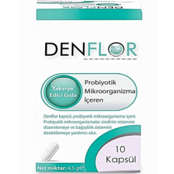 Denflor Probiyotik 10 Kapsül - Deniz Pharma