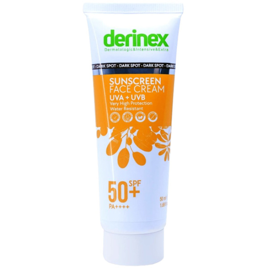 Derinex Güneş Kremi Lekeli Ciltler İçin SPF50 50 ml - 1