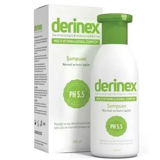 Derinex Saç Bakım Şampuanı Normal Saçlar 250 ml - 1