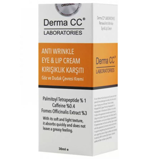 Derma CC Laboratories Anti Wrinkle Eye ve Lip Cream 30 ml - 1