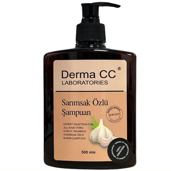 Derma CC Laboratories Sarımsak Özlü Şampuan 500 ml Kokusuz - 1