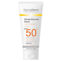 Dermaderm Spf 50 Güneş Koruma Kremi 100 GR - Dermaderm
