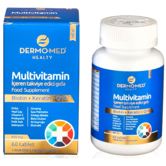 Dermo Med Healty Multivitamin 60 Tablet - 1