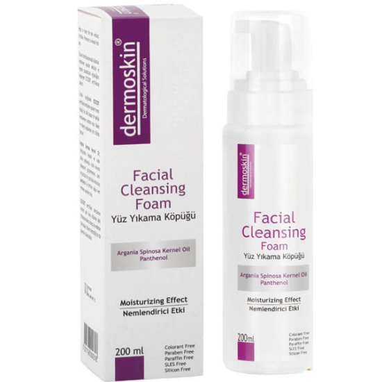 Dermoskin Facial Cleansing Foam 200 ML Temizleme Köpüğü - 1