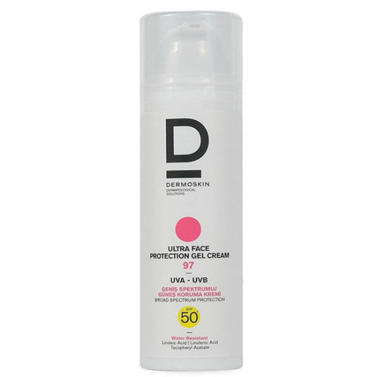 Dermoskin Spf 97 Ultra Face Protection Sun Screen 50 ML Güneş Koruyucu Jel Krem - 1