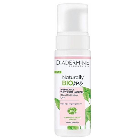 Diadermine Naturally Bio Me Rahatlatıcı Yüz Yıkama Köpüğü 150 ml - 1