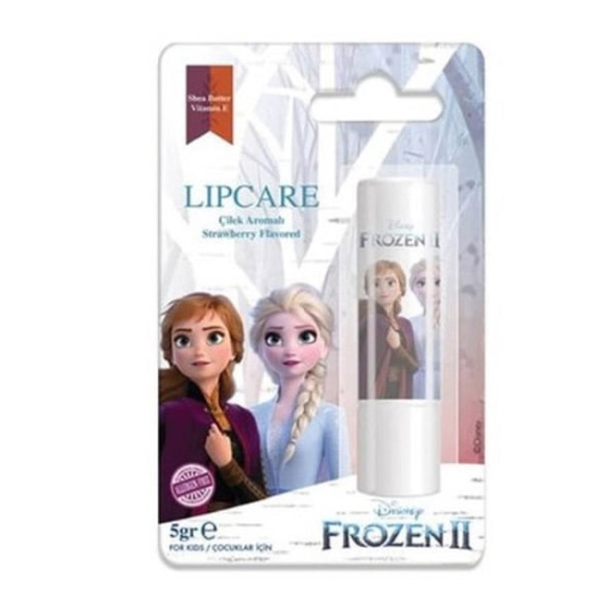 Disney Frozen II Dudak Koruyucu Lip Care Çilek Beyaz - 1