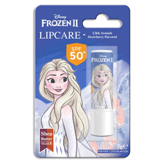 Disney Frozen II SPF50 Çilekli Dudak Koruyucu 5 gr - 1