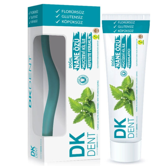 DK Dent 7 Naneli Diş Macunu 75 ml Diş Fırçası Hediyeli - 1