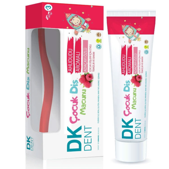 DK Dent Kids Diş Macunu 50 ml Diş Fırçası Hediyeli - 1