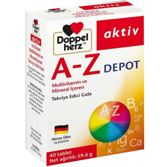 Doppelherz Aktiv A-Z Depot Multivitamin 40 Tablet - 1