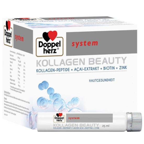 Doppelherz Kollagen System Beauty 750 ml 30 Flakon Kolajen Takviyesi - 2