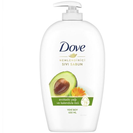 Dove Avokado Yağı ve Kalendula Özü Sıvı Sabun 500 ml - 1