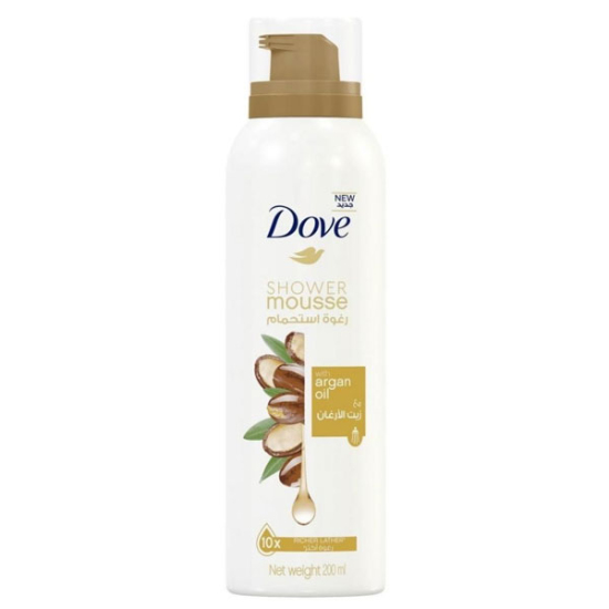 Dove Duş Köpüğü Argan Yağı Yoğun Köpük 200 ml - 1