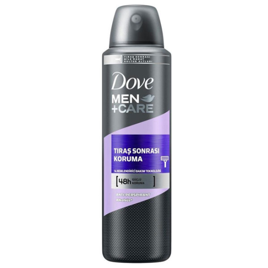 Dove Men Care Tıraş Sonrası Koruma Sağlayan Terleme Karşıtı Deodorant Sprey 150 ml - 1