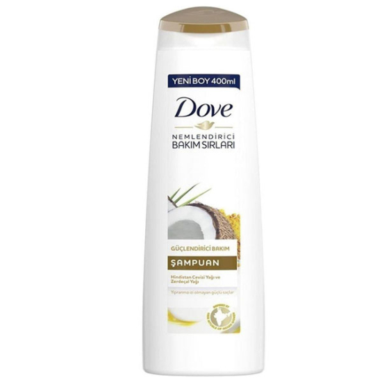 Dove Şampuan Hindistan Cevizi Yağı Güçlendirici Bakım 400 ml - 1