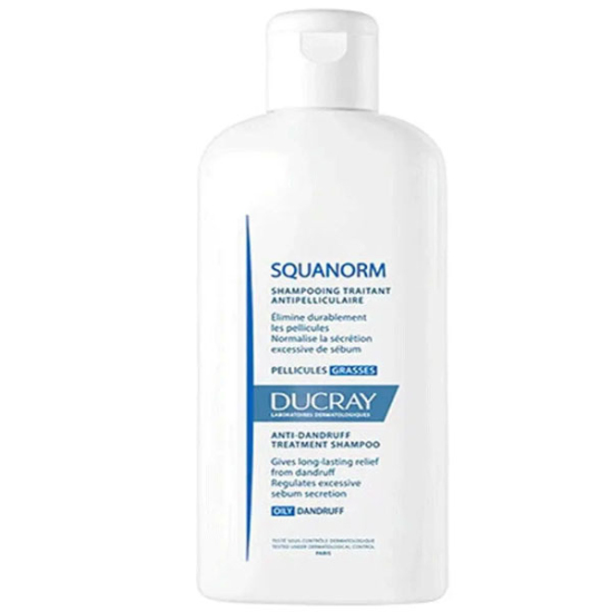 Ducray Squanorm Gras Şampuan 200 ML Kepek Şampuanı - 1