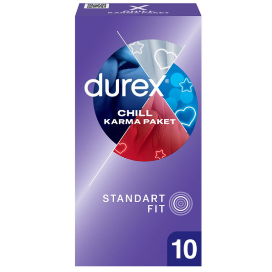 Durex Chill Prezervatif 10 lu - 1