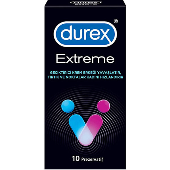 Durex Extreme 10 Adet Prezervatif - 1