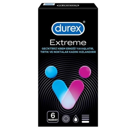 Durex Extreme Prezervatif 6 Adet - 1