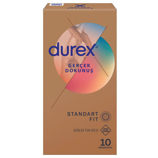 Durex Gerçek Dokunuş Gerçek Ten Hissi Prezervatif 10 Adet - 1