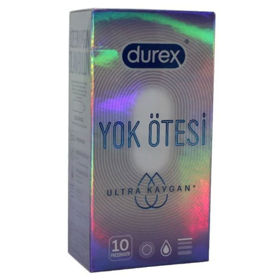 Durex Yok Ötesi Ultra Kaygan Prezervatif 10 lu - 1