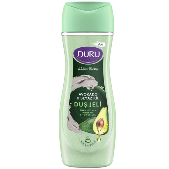 Duru Avokado Beyaz Kil Duş Jeli 450 ml - 1