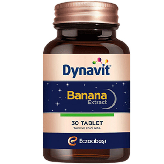 Dynavit Banana Extract Takviye Edici Gıda 30 Tablet - 1