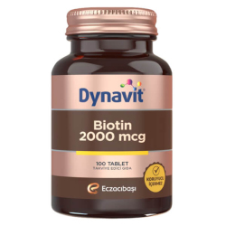 Dynavit Biotin 2000 mcg 100 Tablet - Eczacıbaşı