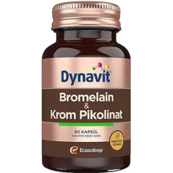 Dynavit Bromelain Krom Pikolinat 60 Kapsül - Eczacıbaşı