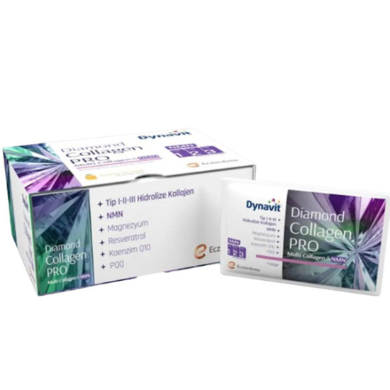 Dynavit Diamond Nmn Collagen Pro 30 Saşe - 1