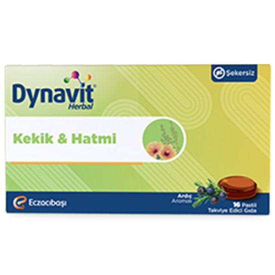 Dynavit Herbal Kekik ve Hatmi 16 Pastil - 1
