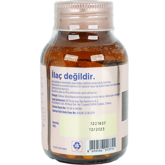 Dynavit Magnesium Citrate Vitamin D 60 Tablet Magnezyum Sitrat ve D Vitamini Takviyesi - 2
