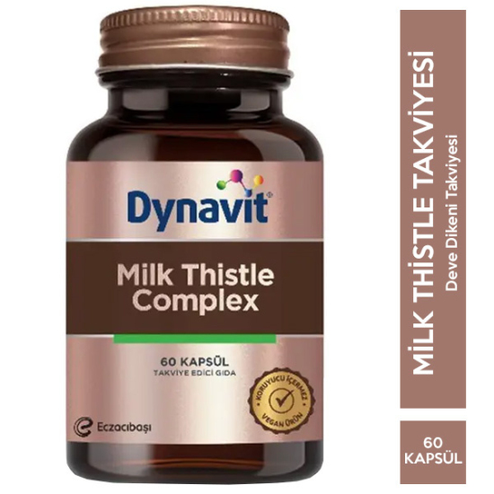 Dynavit Milk Thistle Complex 60 Kapsül Deve Dikeni Takviyesi - 1
