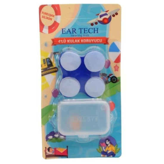 Ear Tech Kulak Tıkacı Silikon 4 lü - 1