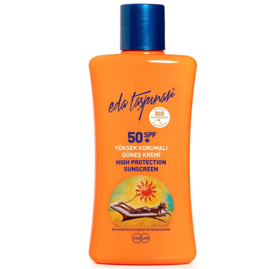 Eda Taşpınar Yüksek Koruma SPF50 Güneş Kremi 200 ml - 1