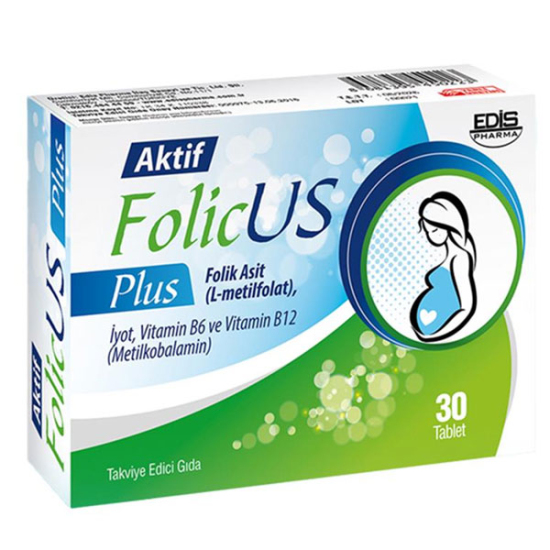 Edis Pharma Folicus 30 Tablet - 1