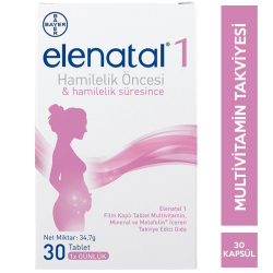 Elenatal 1 Takviye Edici Gıda 30 Tablet - Bayer