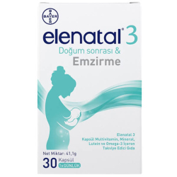 Elenatal 3 Takviye Edici Gıda 30 Tablet - Bayer