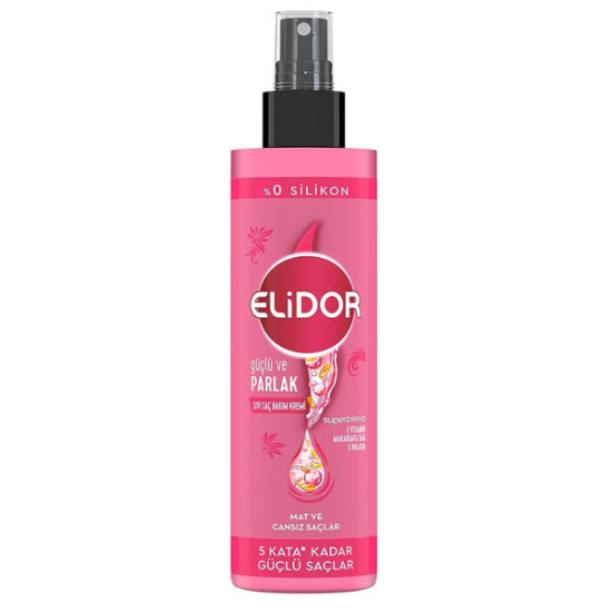 Elidor Güçlü ve Parlak Sıvı Saç Kremi 200 ml - 1