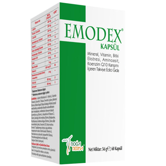 Emodex Kapsül 60 Tablet Gıda Takviyesi - 1