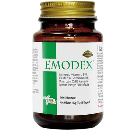 Emodex Kapsül 60 Tablet Gıda Takviyesi - 2