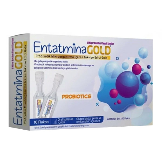 Entatmina Gold Probiotics 5 ml 10 Flakon - 1
