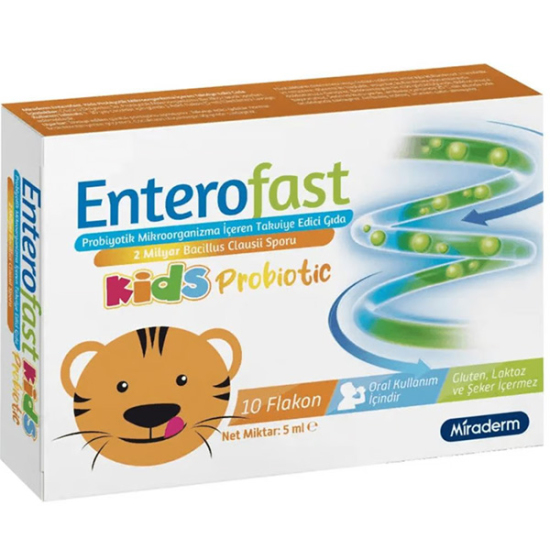 Enterofast Kids Probiotic 10 Flakon - 1