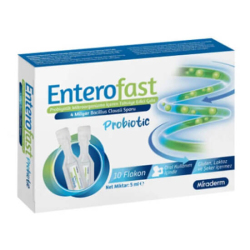 Enterofast Yetişkin Probiotic 10 Flakon - Miraderm