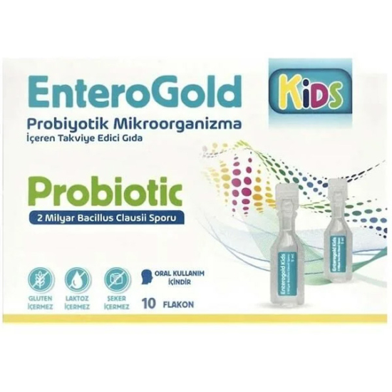Enterogold Kids Probiotic 10 Flakon - 1