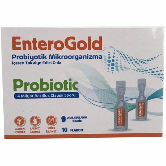 Enterogold Yetişkin Probiotic 10 Flakon - 1