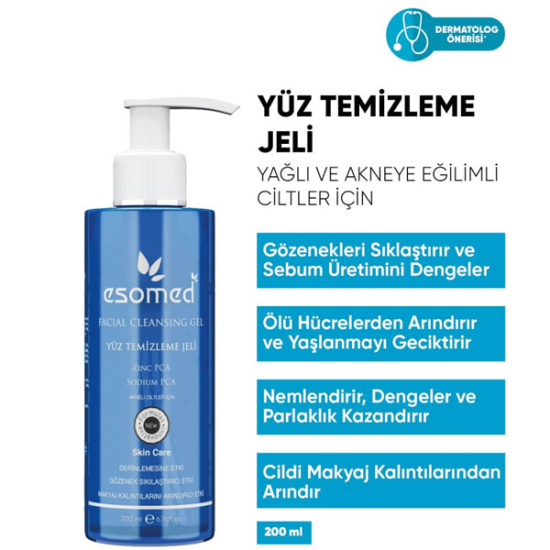 Esomed Akneli Cilt Temizleme Jeli 200 ml - 2