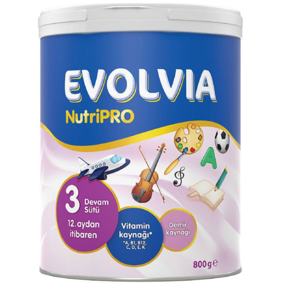 Evolvia Nutripro Plus 3 Bebek Devam Sütü 800 gr - 1
